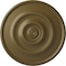 Ekena Millwork Dylar Ceiling Medallion (Fits Canopies up to 6 1/4"), Hand-Painted Mississippi Mud, 30"OD x 2 1/4"P CM30DYMMF - alternate 1